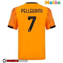 Moške Nogometnih dresov AS Roma Lorenzo Pellegrini #7 Gostujoči 2025-26 Kratki rokavi